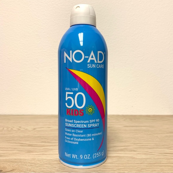 NO-AD Other - No-Ad Kids Broad Spectrum Sunscreen‎ Spray SPF 50 UVA/UVB 9 oz Expires 03/26
